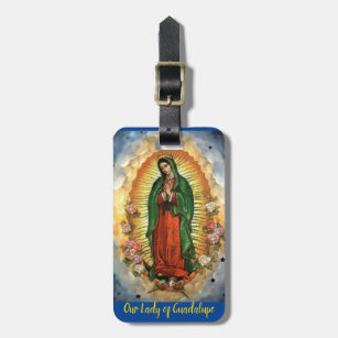 Our Lady of Guadalupe Personalize Details Luggage Tag