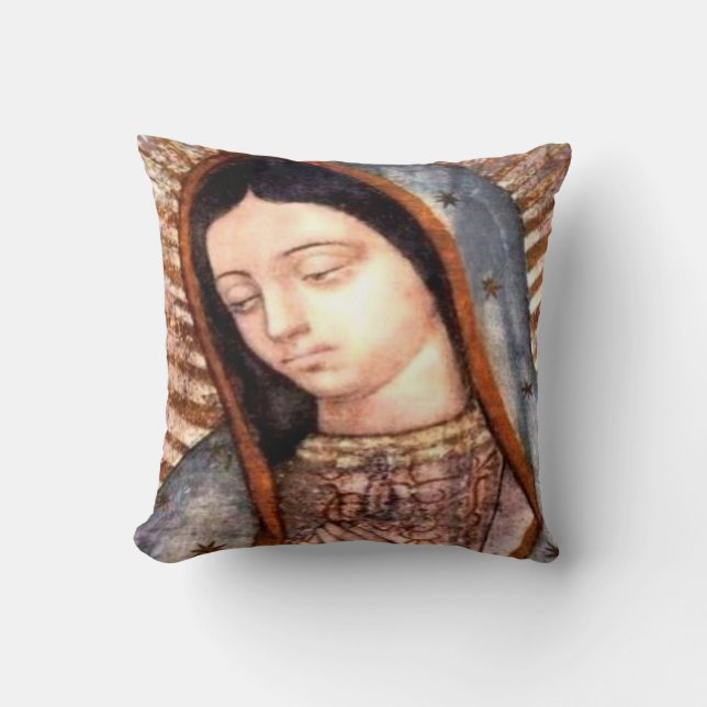 Our Lady of Guadalupe Pillow (Front)