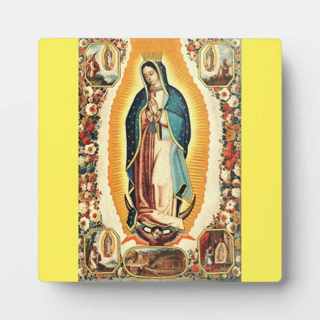 Our Lady of Guadalupe Plaque (Front)