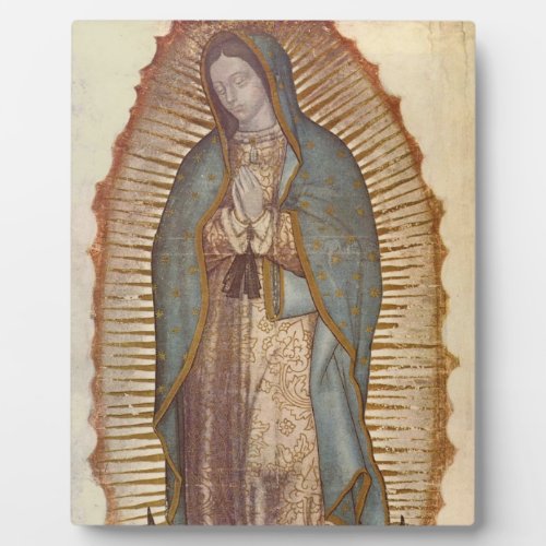 OUR LADY OF GUADALUPE PLAQUE