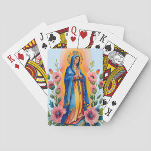 Our Lady of Guadalupe Poker Cards
