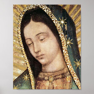 Our Lady Of Guadalupe Portrait Poster