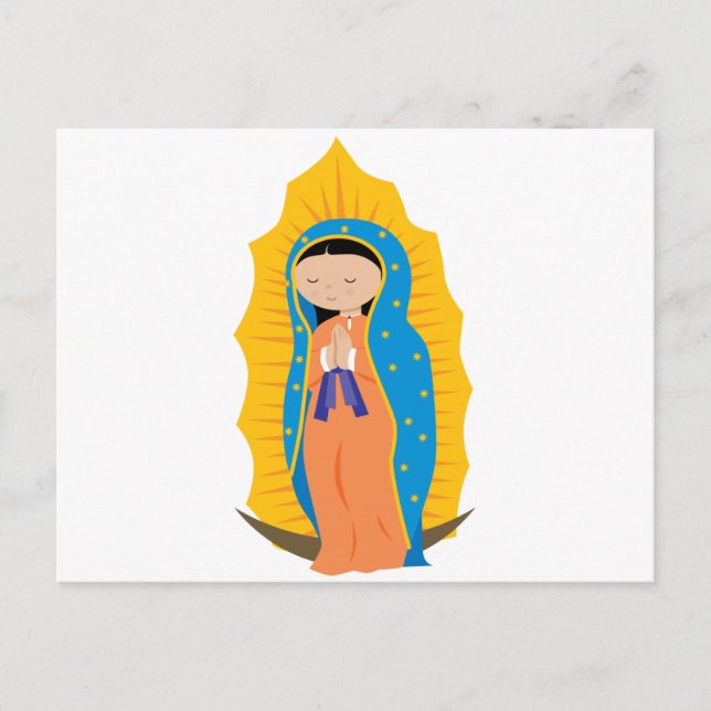Our Lady of Guadalupe Postcard (Front)