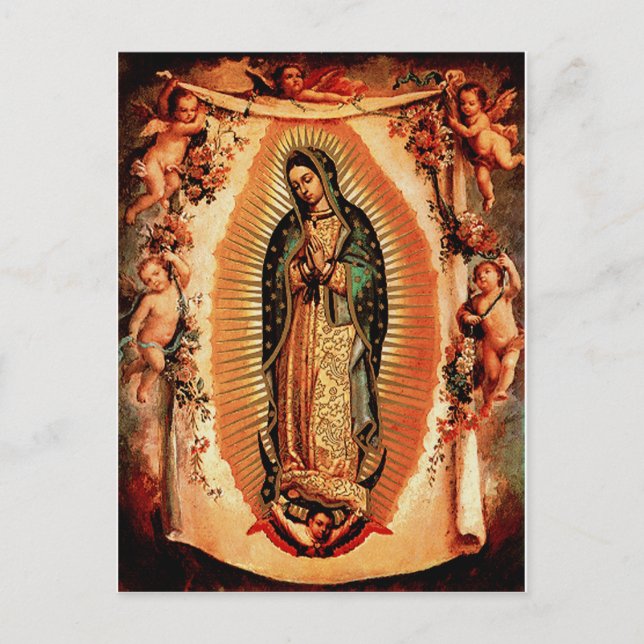 Our Lady of Guadalupe Postcard (Front)