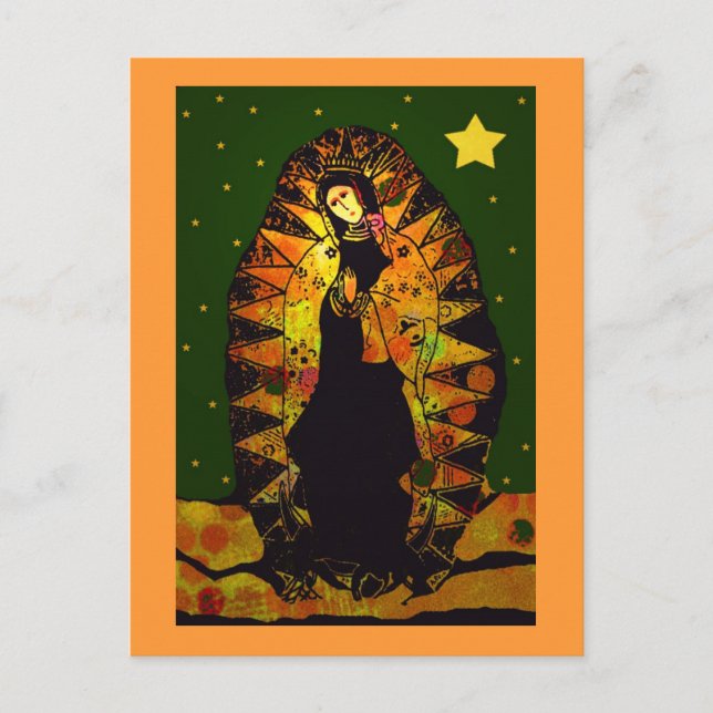 Our Lady of Guadalupe Postcard (Front)