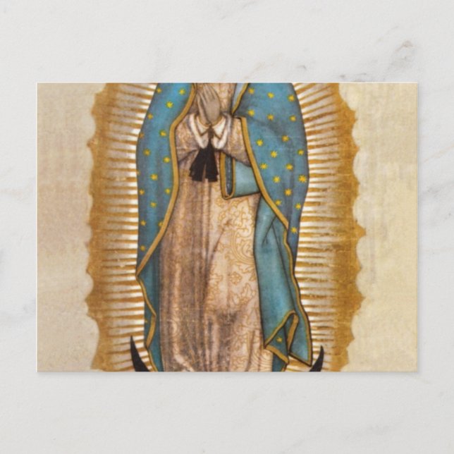 Our Lady Of Guadalupe Postcard (Front)