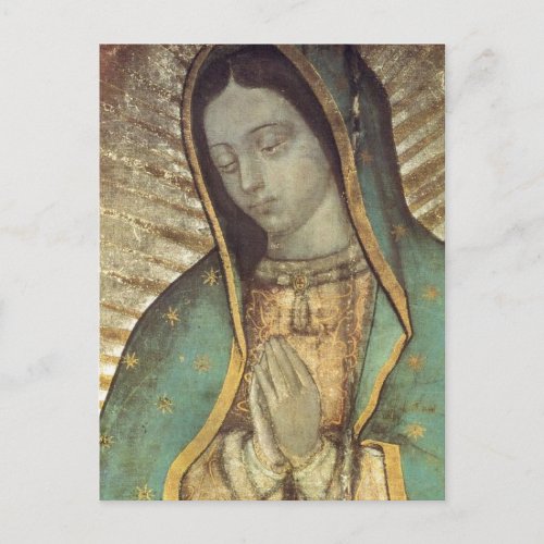 OUR LADY OF GUADALUPE POSTCARD