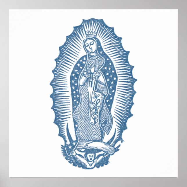 Our Lady of Guadalupe Poster (Front)