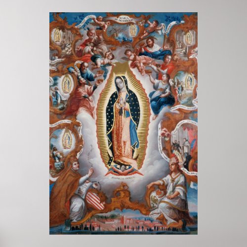 OUR LADY OF GUADALUPE POSTER