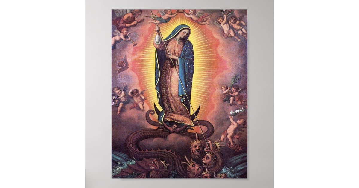 Our Lady Of Guadalupe Poster | Zazzle