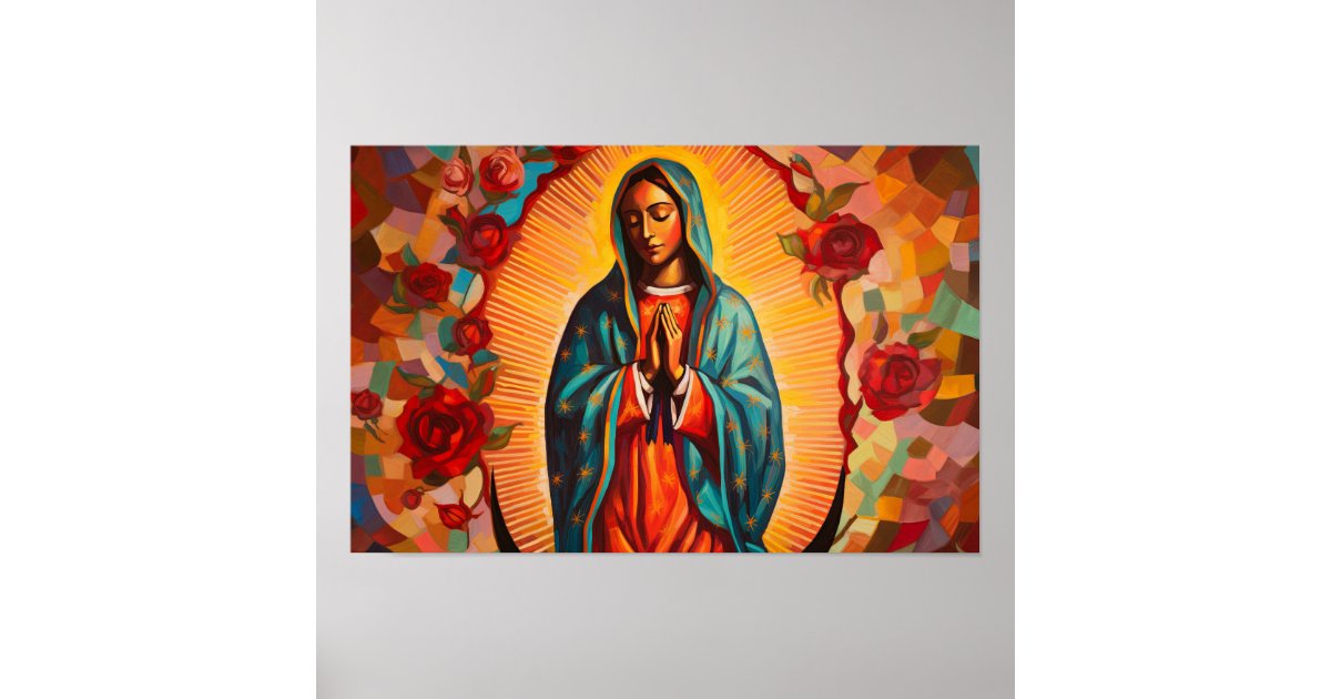 Our Lady of Guadalupe Poster | Zazzle