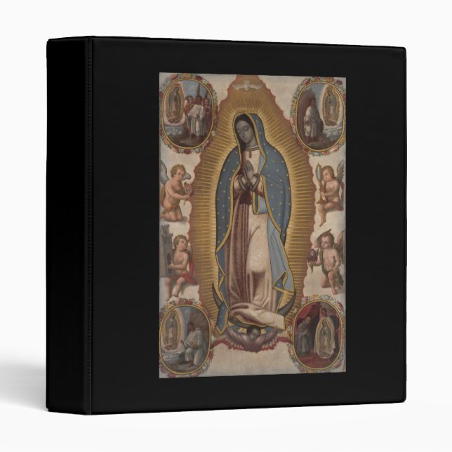 OUR LADY OF GUADALUPE PRAY FOR US BINDER (Front/Spine)