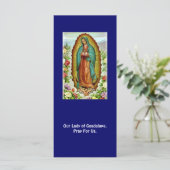 Our Lady of Guadalupe Prayer Card (Standing Front)