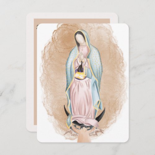 Our Lady of Guadalupe Prayer Card _ 10 pack