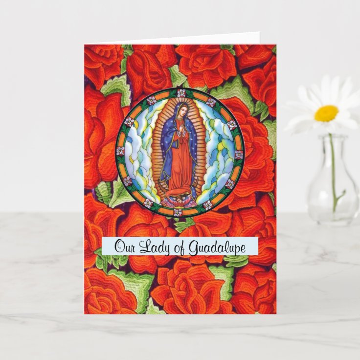 Our Lady of Guadalupe Prayer For Healing Get Well Card Zazzle