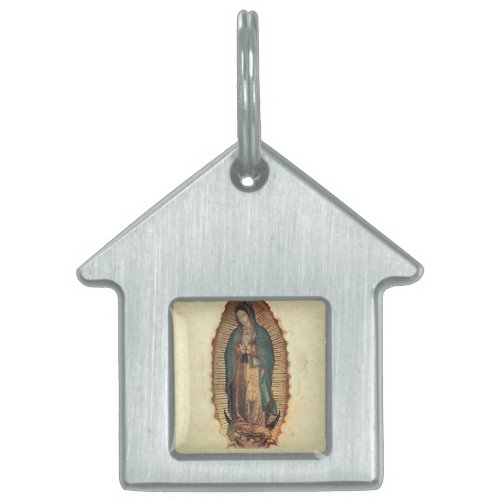 Our Lady of Guadalupe Protection Pet Tag