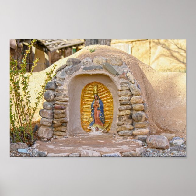 Our Lady of Guadalupe, Ranchos De Taos, New Mexico Poster (Front)