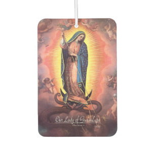 Our Lady of Guadalupe Rev12 Air Freshener