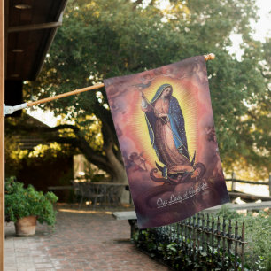 Our Lady of Guadalupe Rev12 House Flag