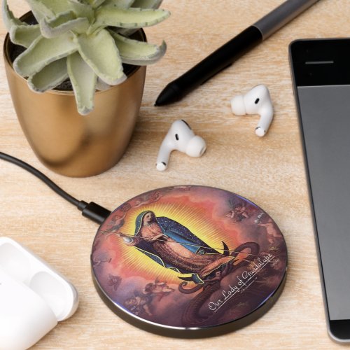 Our Lady of Guadalupe Rev12 Wireless Charger