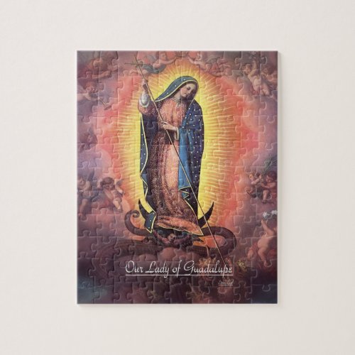 Our Lady of Guadalupe Rev 12 Jigsaw Puzzle