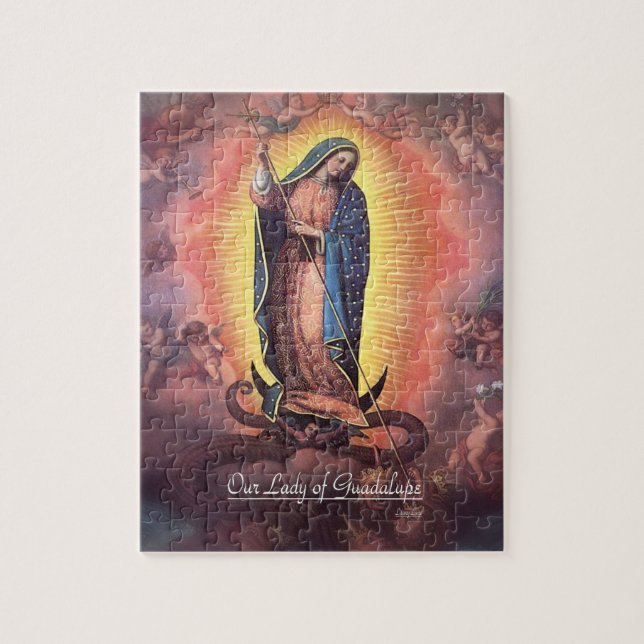 Our Lady of Guadalupe Rev 12 Jigsaw Puzzle (Vertical)