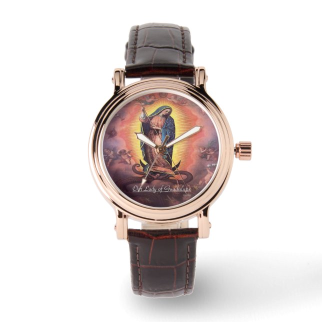 Our Lady of Guadalupe Rev 12 Watch (Front)