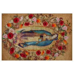 Our Lady of Guadalupe Roses 206 Fabric