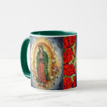 Our Lady Of Guadalupe Roses Gift Coffee Cup Mug at Zazzle