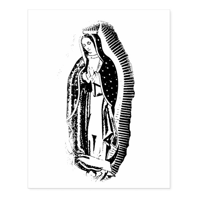 Our Lady of Guadalupe   Rubber Stamp (Imprint)