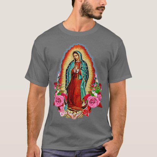 Our Lady of Guadalupe Saint Virgin Mary  T_Shirt