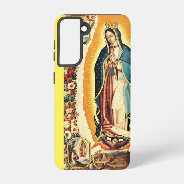 Our Lady of Guadalupe Samsung Galaxy Case (Back)