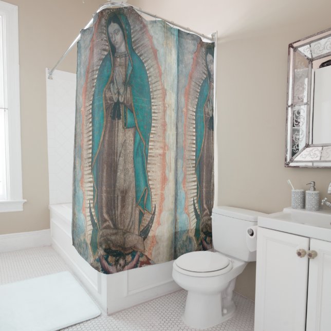 Our Lady of Guadalupe Shower Curtain (In Situ)