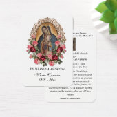 Our Lady of Guadalupe Spanish Funeral Holy Prayer | Zazzle