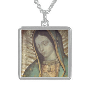 OUR LADY OF GUADALUPE STERLING SILVER NECKLACE