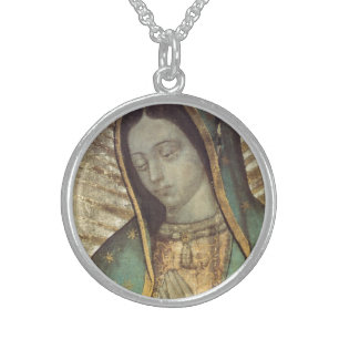 OUR LADY OF GUADALUPE STERLING SILVER NECKLACE