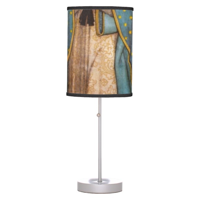 Our Lady Of Guadalupe Table Lamp (Front)