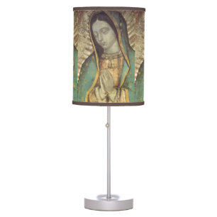 our lady of guadalupe table lamp