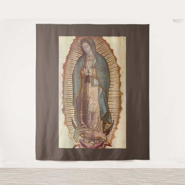 Our Lady Of Guadalupe  Tapestry (Front)