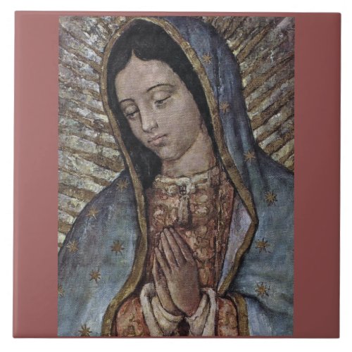 OUR LADY OF GUADALUPE TILE