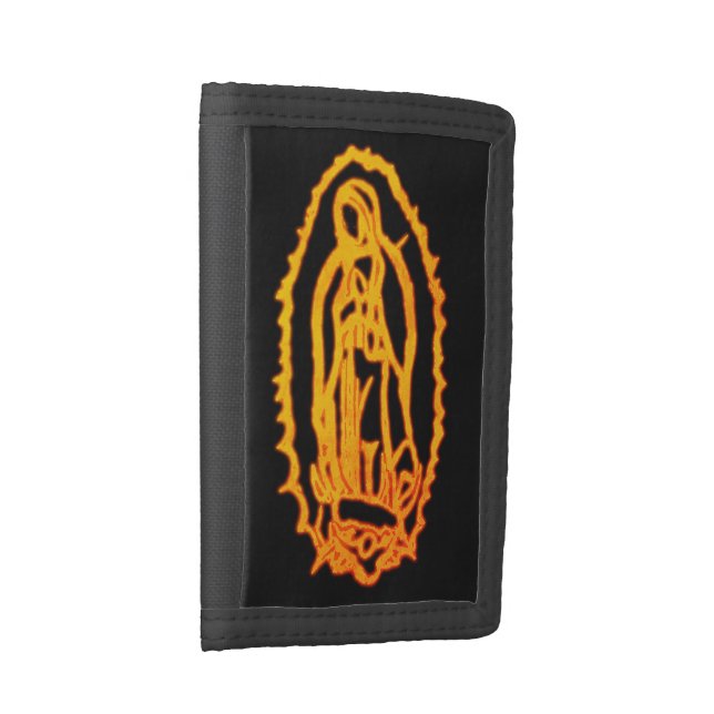 Our lady of Guadalupe Trifold Wallet (Side)
