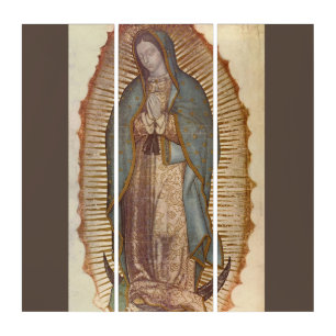 Our Lady Of Guadalupe  Triptych
