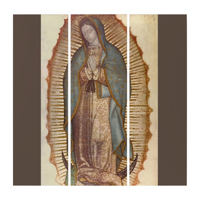Our Lady Of Guadalupe  Triptych (Front)