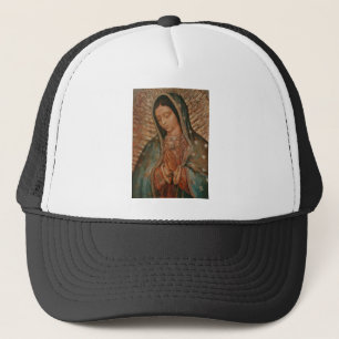 our lady of guadalupe trucker hat