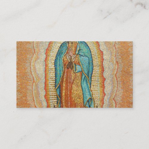 Our Lady Of Guadalupe Version Business Card