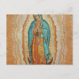Our Lady Of Guadalupe Version Postcard