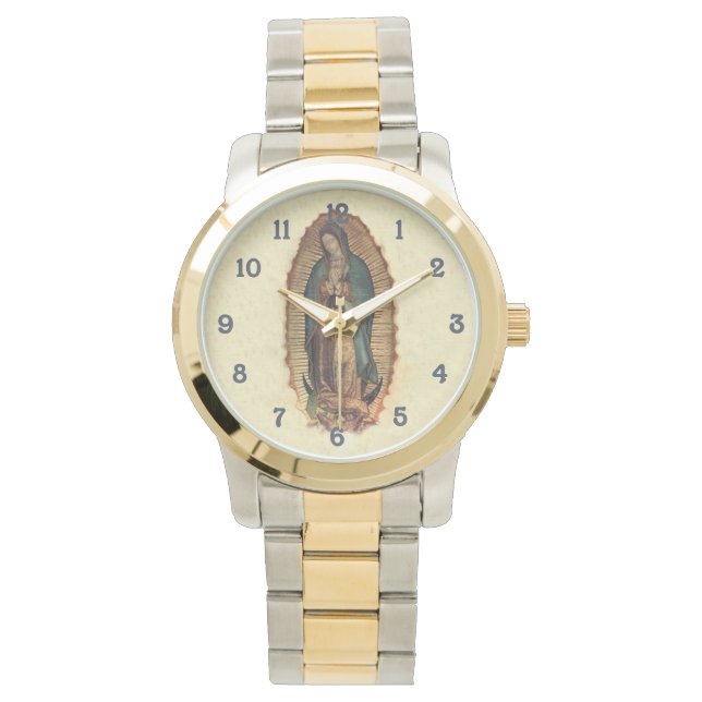 Our Lady of Guadalupe Vintage 0riginal Watch (Front)