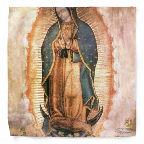 Our Lady Of Guadalupe Vintage Bandana