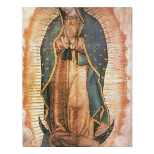 Our Lady of Guadalupe Virgin, Virgen De Guadalupe. Vector style Poster for  Sale by DALIO666