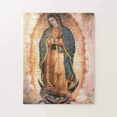 Our Lady Of Guadalupe Vintage Jigsaw Puzzle